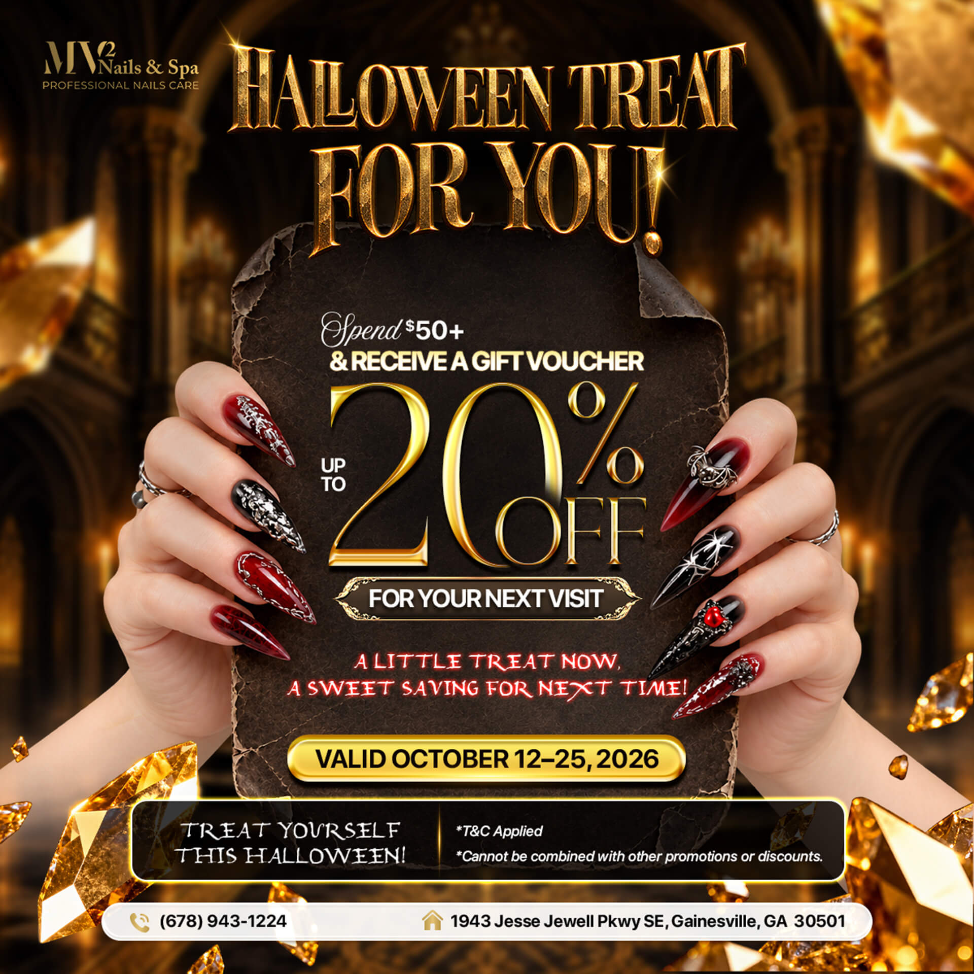 🌟 MV 2 Nails & Spa - Promotion 🌟